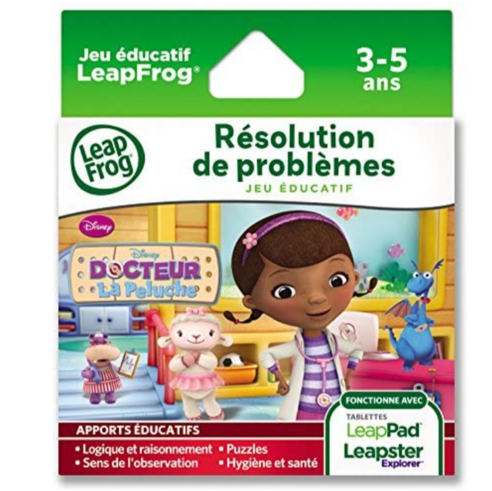 Leapfrog Learning Game: Disney Doc McStuffins French Language French Version new